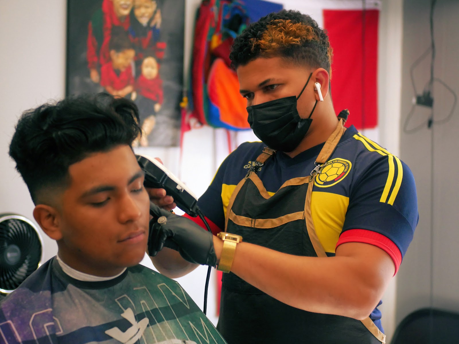 Barber chairs at Cisco Barbershop