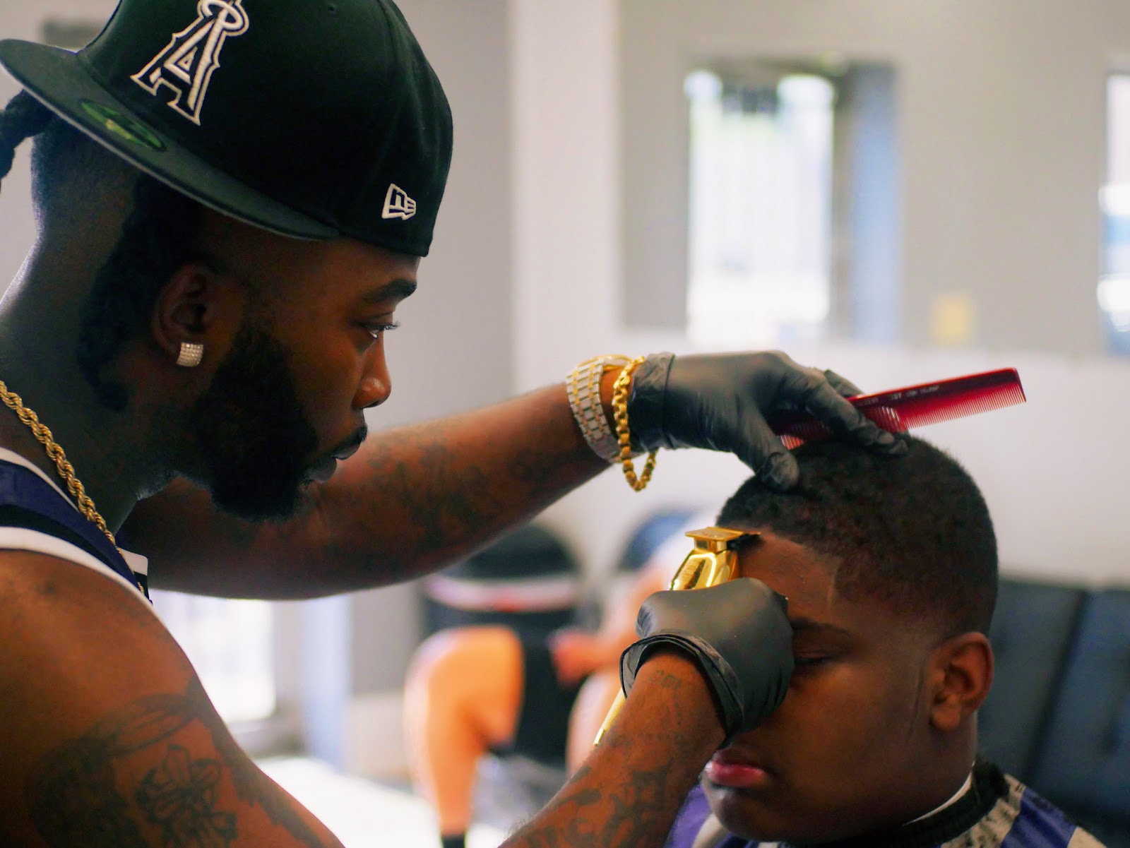 Cisco Barbershop interior