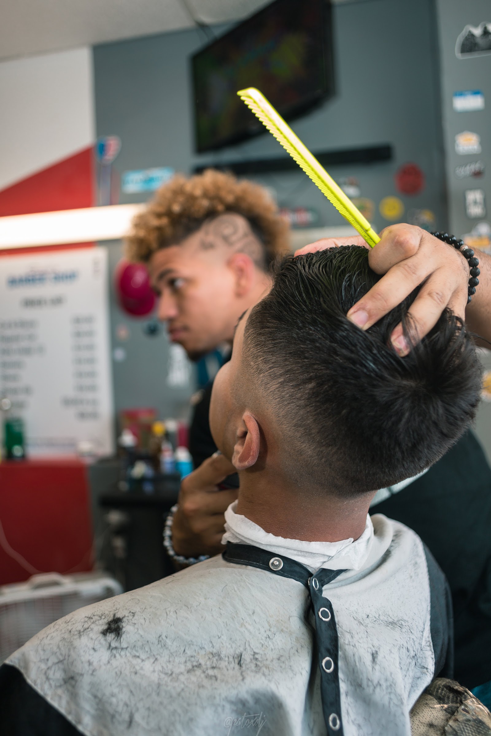 Cisco Barbershop fade work